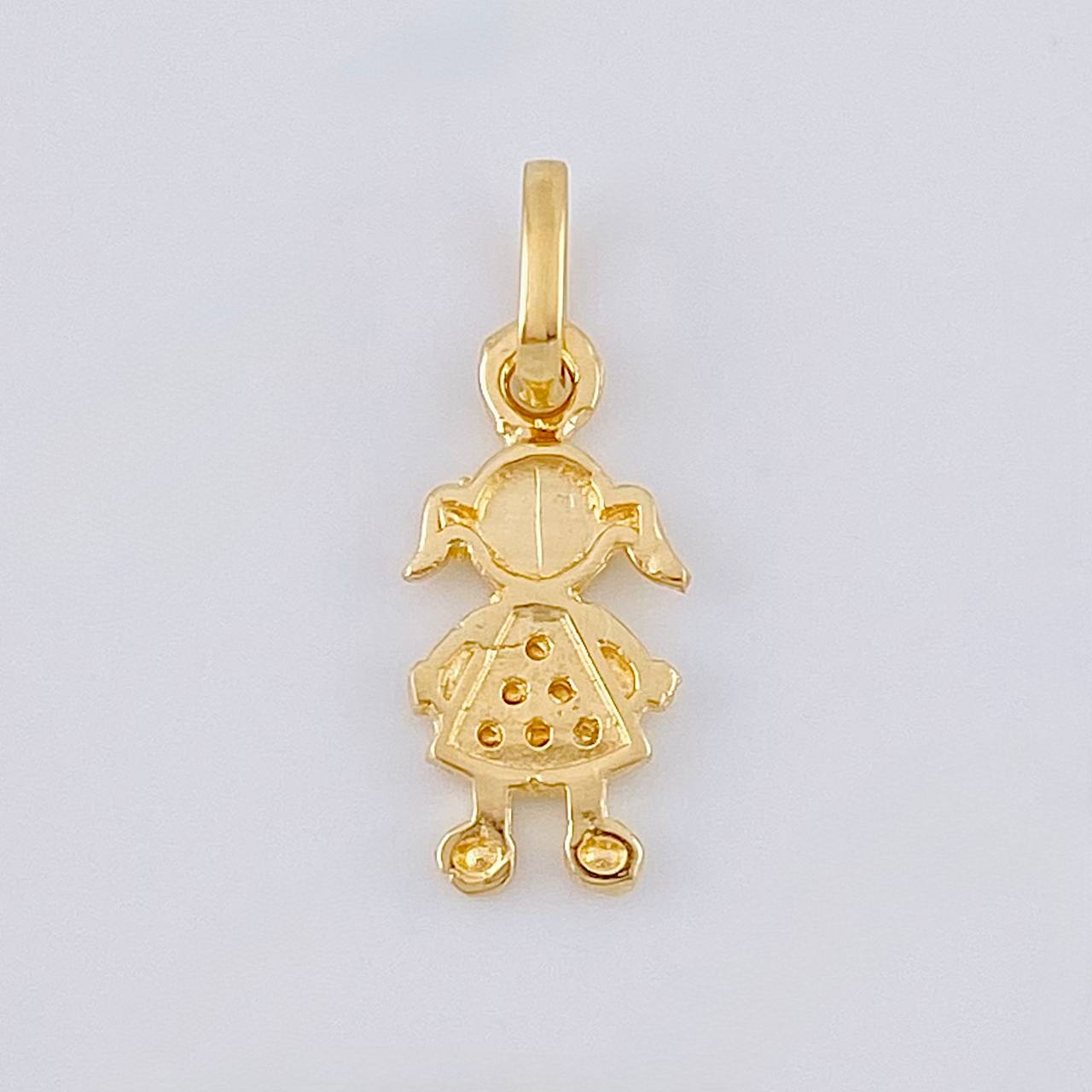 Dije Niña 0.8 g / 1.8 cm Oro Amarillo 18K