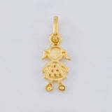 Dije Niña 0.8 g / 1.8 cm Oro Amarillo 18K