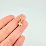 Dije Niña 1 g / 1.8 cm Oro Amarillo 18K