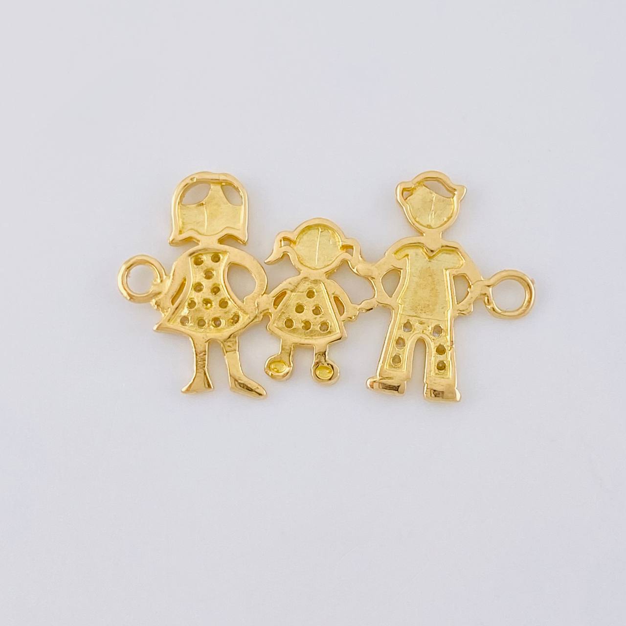 Herraje Familia 2.4 g / 2.8 cm Oro Amarillo 18K