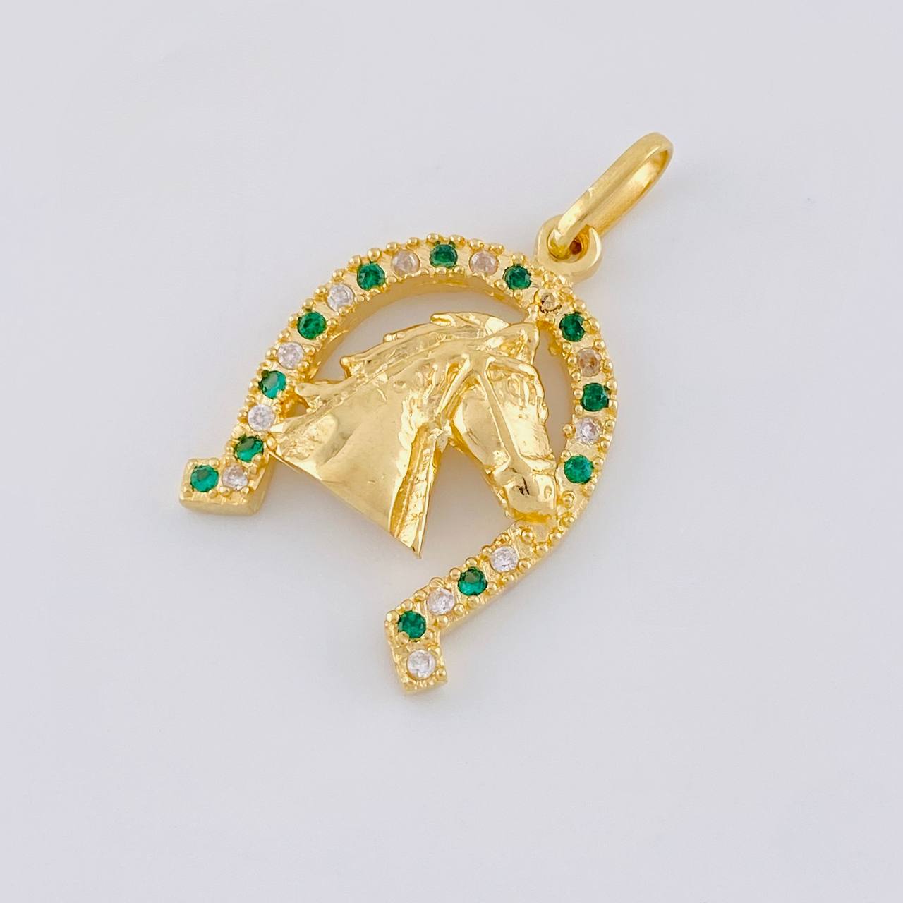 Dije Herradura De Caballo 3.25 g / 2.7 cm Oro Amarillo 18K