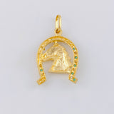 Dije Herradura De Caballo 3.25 g / 2.7 cm Oro Amarillo 18K