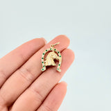 Dije Herradura De Caballo 3.25 g / 2.7 cm Oro Amarillo 18K