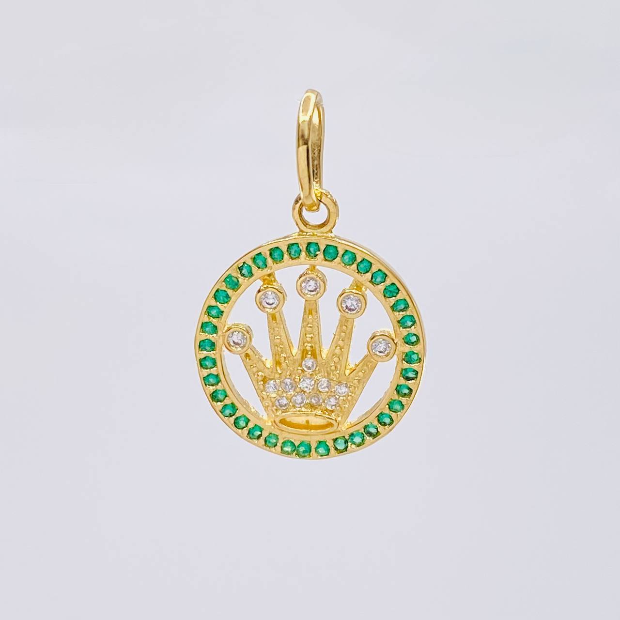 Dije Corona 2.3 g / 2.5 cm Oro Amarillo 18K