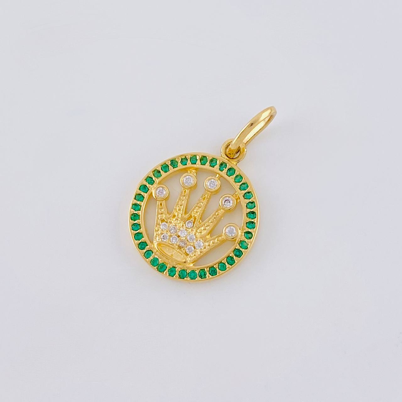Dije Corona 2.3 g / 2.5 cm Oro Amarillo 18K