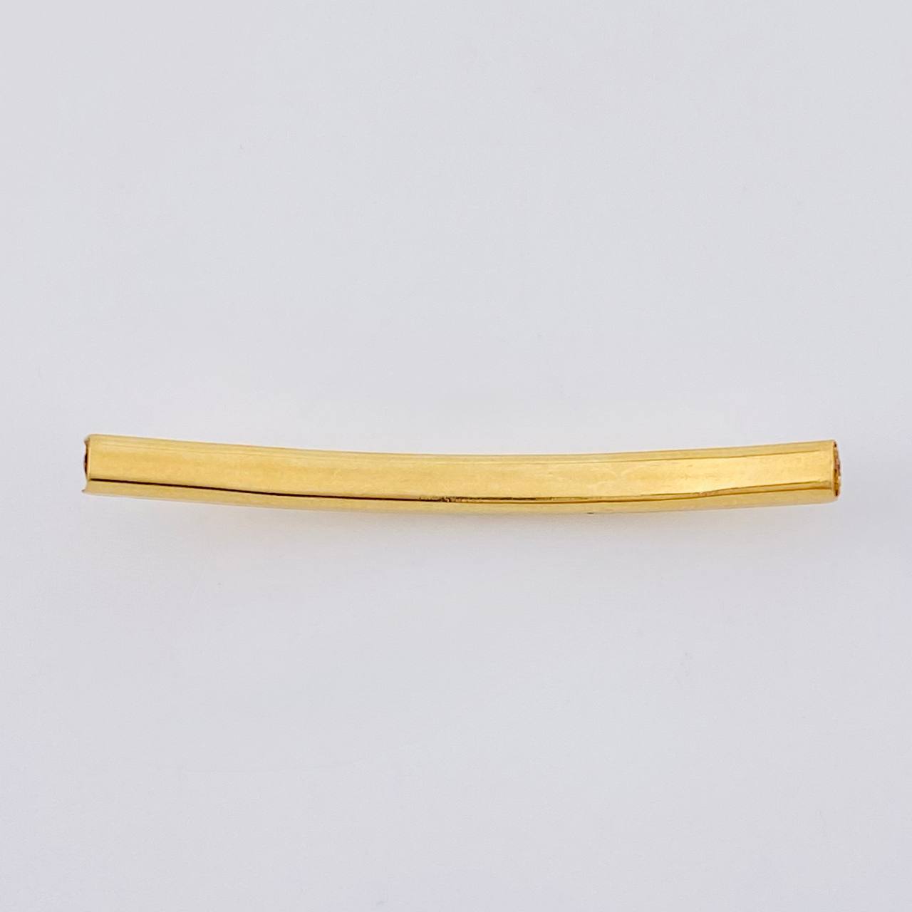 Herraje Tubular Tornillo 0.65 g / 3.8 cm Tres Oros 18K