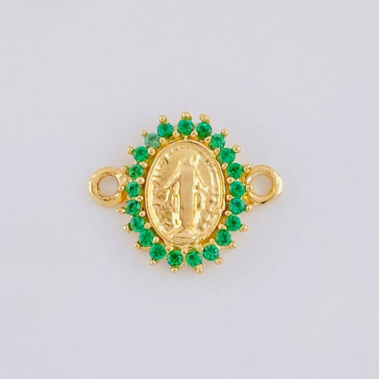 HerrajeVirgen Milagrosa 0.85 g / 2.2 cm Oro Amarillo 18K