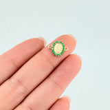 Herraje Virgen Milagrosa 0.8 g / 1.2 cm Oro Amarillo 18K