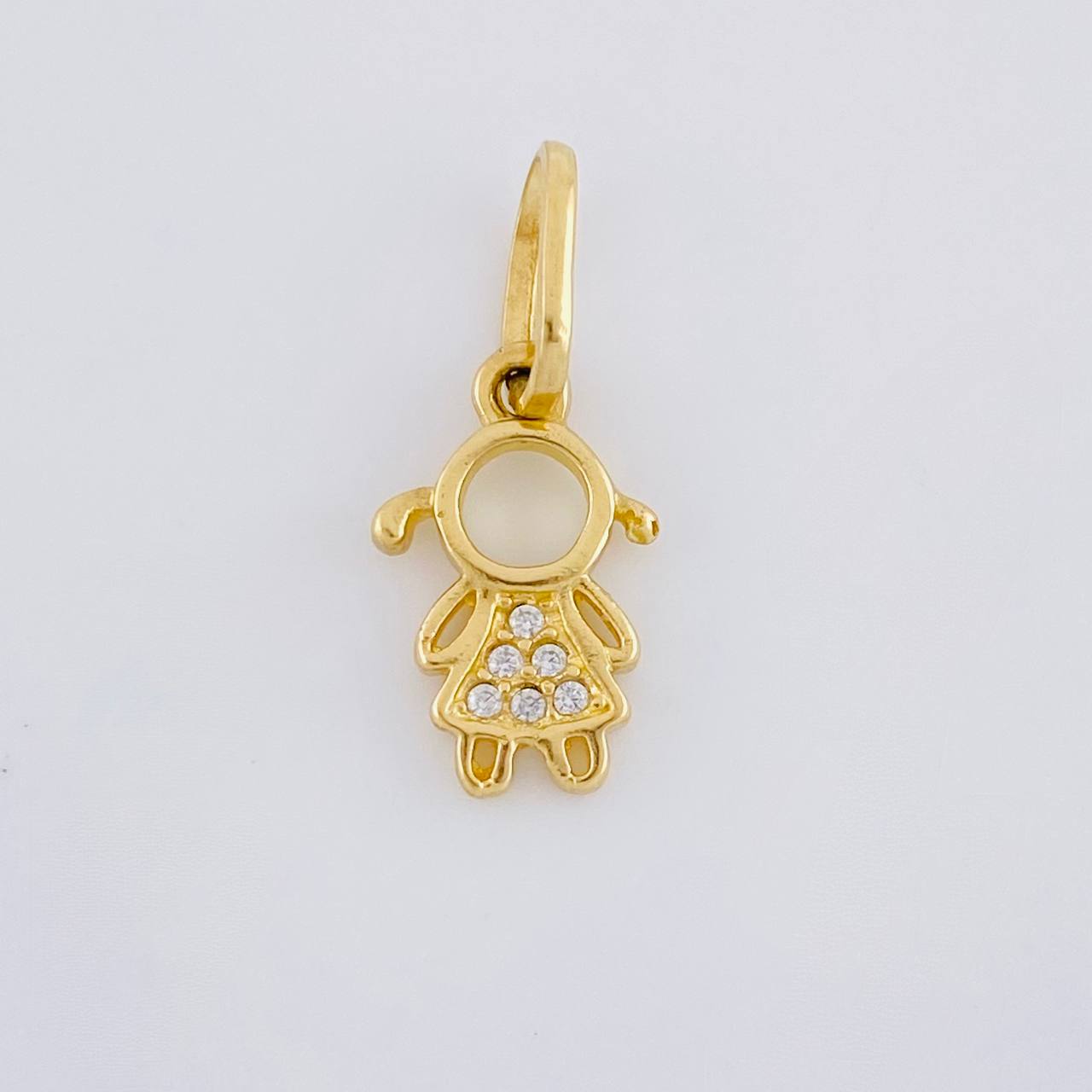 Dije Niña 1 g / 1.8 cm Oro Amarillo 18K
