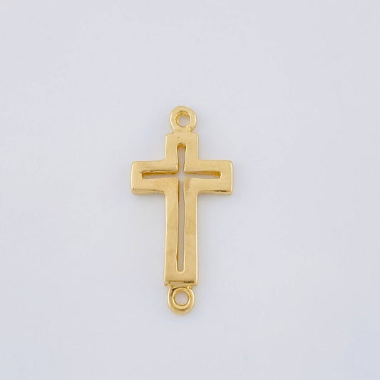 Herraje Cruz 1.35 g / 2.2 cm Oro Amarillo 18K