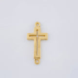 Herraje Cruz 1.35 g / 2.2 cm Oro Amarillo 18K