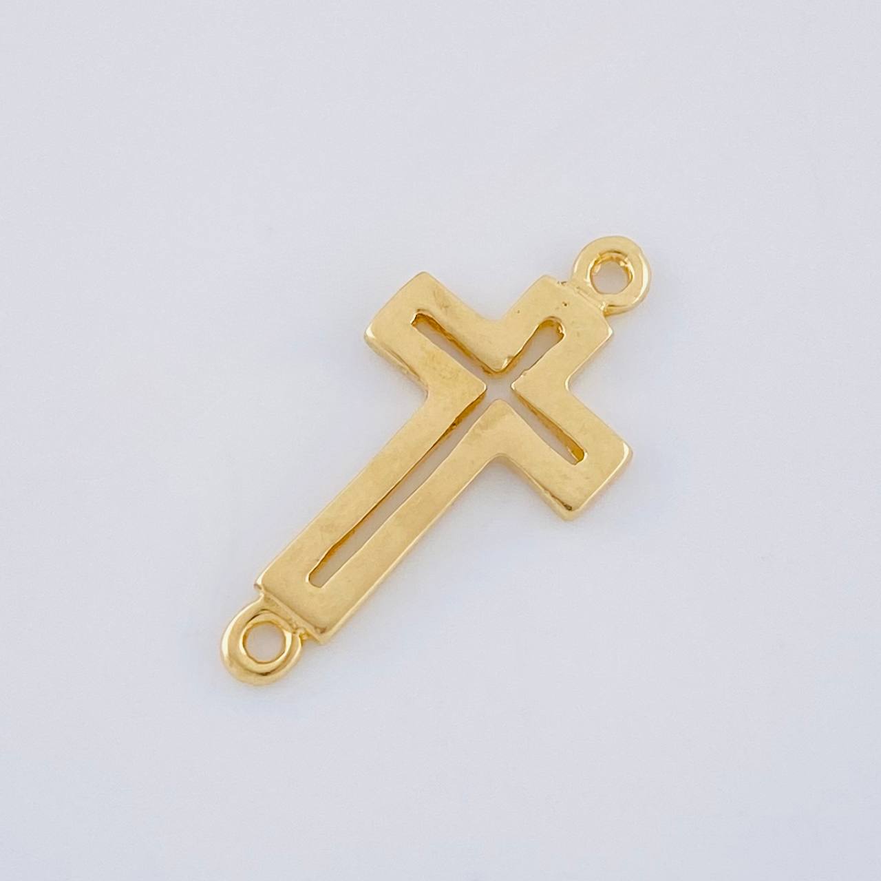 Herraje Cruz 1.35 g / 2.2 cm Oro Amarillo 18K