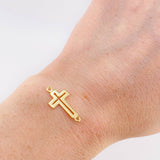 Herraje Cruz 1.35 g / 2.2 cm Oro Amarillo 18K