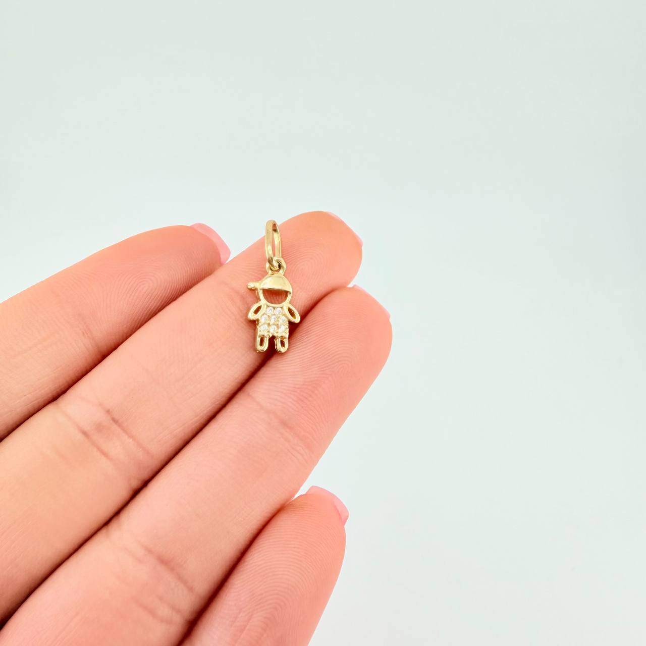 Dije Niño 1.05 g / 1.8 cm Oro Amarillo 18K