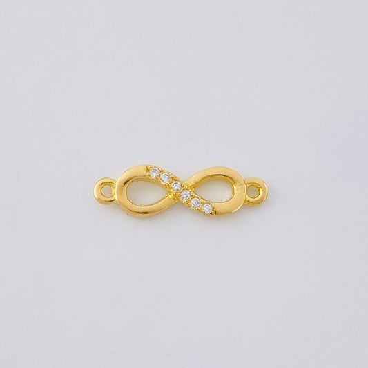 Herraje Infinito 0.7 g / 1.7 cm Oro Amarillo 18K