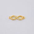 Herraje Infinito 0.75 g / 1.7 cm Oro Amarillo 18K