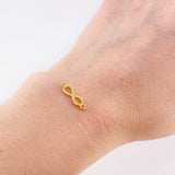 Herraje Infinito 0.7 g / 1.7 cm Oro Amarillo 18K