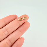 Herraje Infinito 0.7 g / 1.7 cm Oro Amarillo 18K