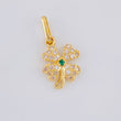 Dije Trebol 0.85 g / 1.7 cm Oro Amarillo 18K