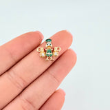 Herraje Pato Bolsas Dinero 1.45 g / 1.6 cm Oro Amarillo 18K