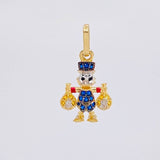 Dije Pato Bolsa Dinero 1.45 g / 2.2 cm Oro Amarillo 18K