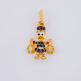 Dije Pato Bolsas Dinero 1.5 g / 2.2 cm Oro Amarillo 18K
