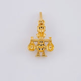 Dije Pato Bolsas Dinero 1.55 g / 2.2 cm Oro Amarillo 18K