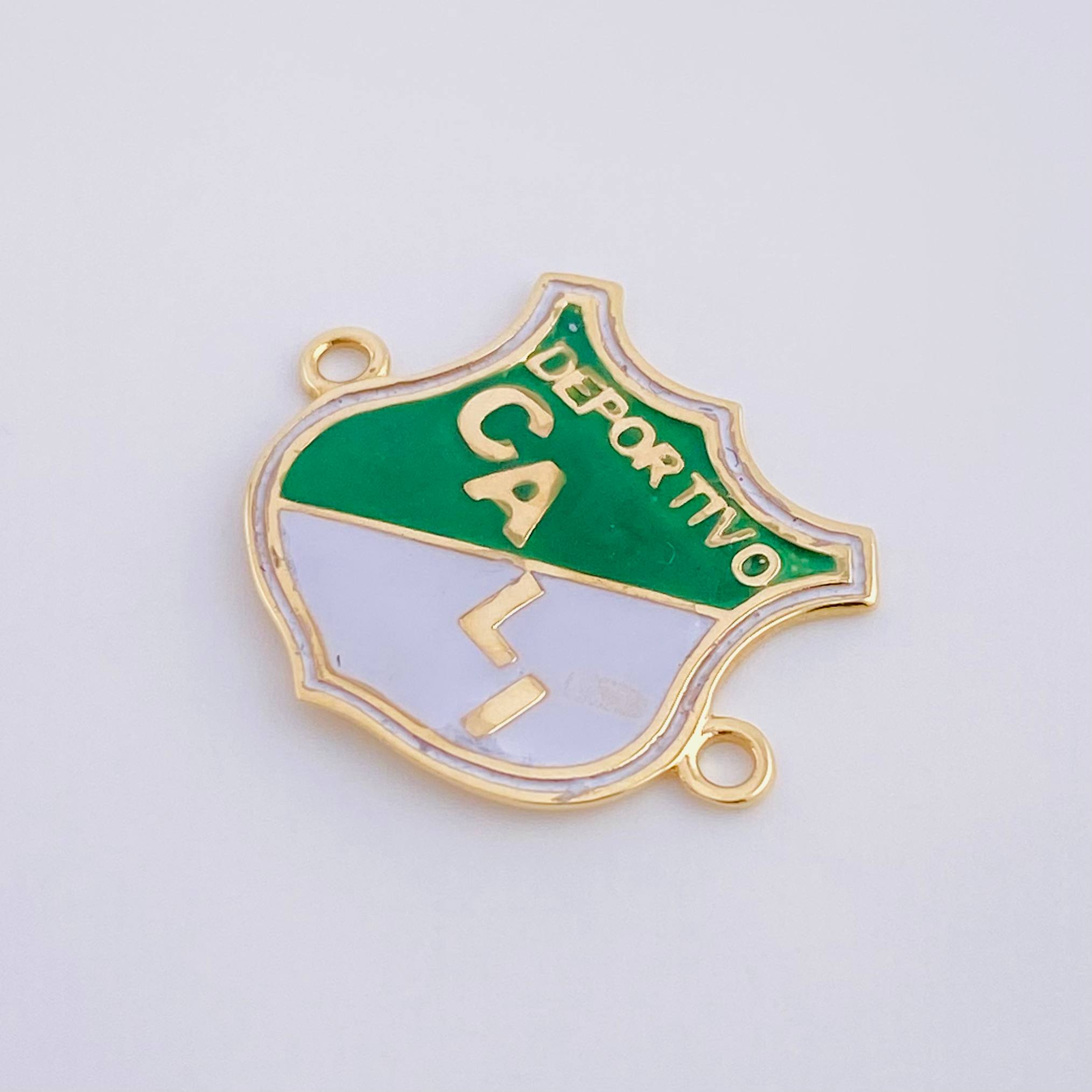 Herraje Deportivo Cali 2.65 g / 3.6 cm Oro Amarillo 18K