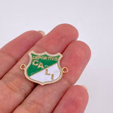 Herraje Deportivo Cali 2.65 g / 3.6 cm Oro Amarillo 18K
