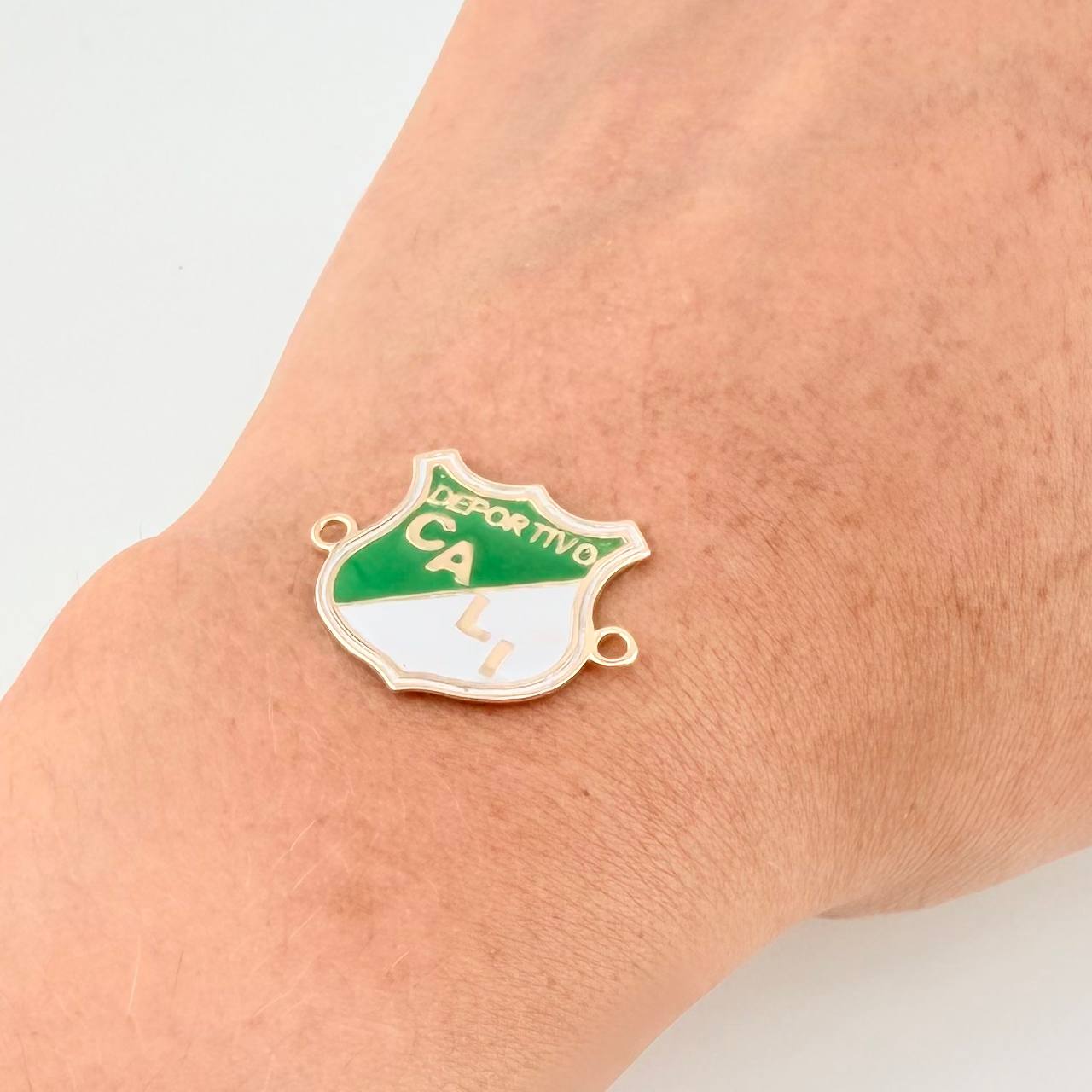 Herraje Deportivo Cali 2.65 g / 3.6 cm Oro Amarillo 18K