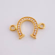 Herraje Herradura 0.85 g / 2.9 cm Oro Amarillo 18K