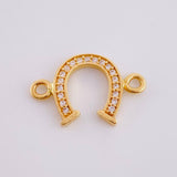 Herraje Herradura 0.85 g / 2.9 cm Oro Amarillo 18K