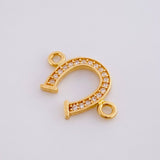 Herraje Herradura 0.85 g / 2.9 cm Oro Amarillo 18K