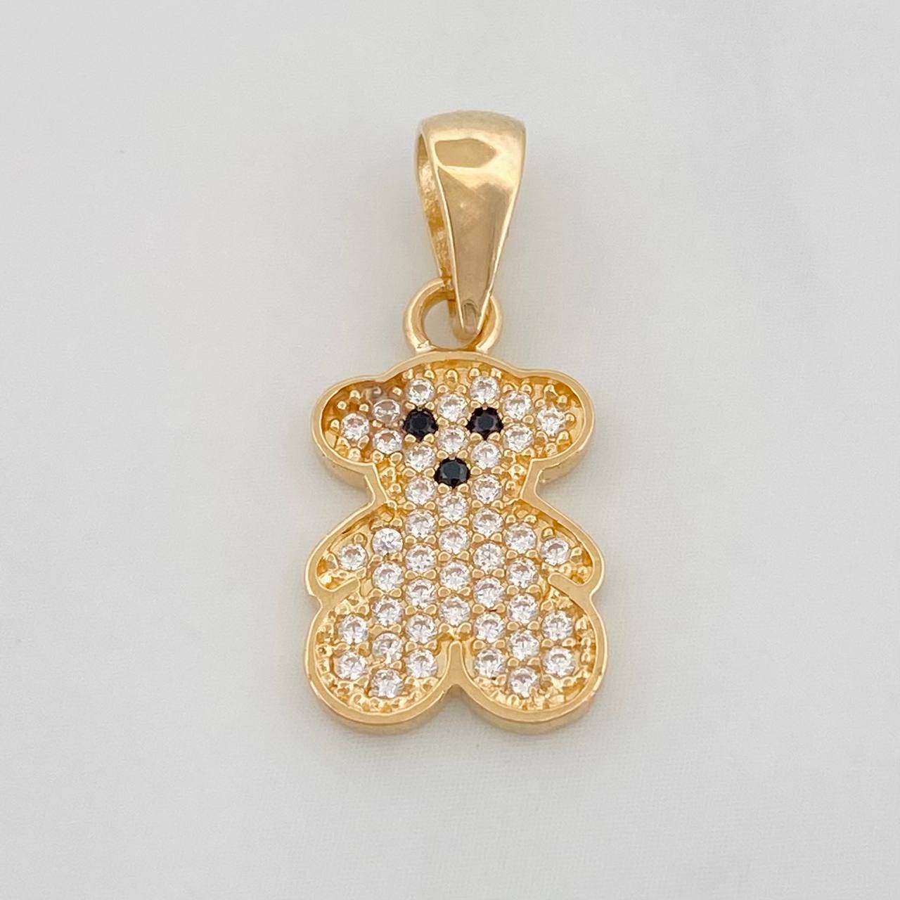 Dije Oso Ts 1.65g / 2cm Oro Amarillo 18K