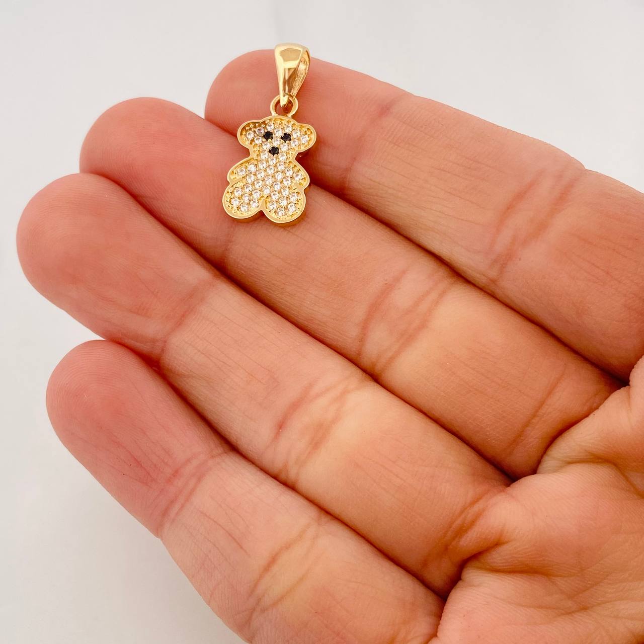 Dije Oso Ts 1.65g / 2cm Oro Amarillo 18K