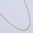 Cadena Veneciana 1.85gr / 50cm / 0.6mm Oro Amarillo +3 18K &