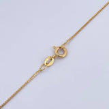Cadena Veneciana 1.85gr / 50cm / 0.6mm Oro Amarillo +3 18K &