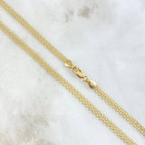 Cadena China 4.5gr / 45cm / 3.8mm Oro Amarillo +0 18K