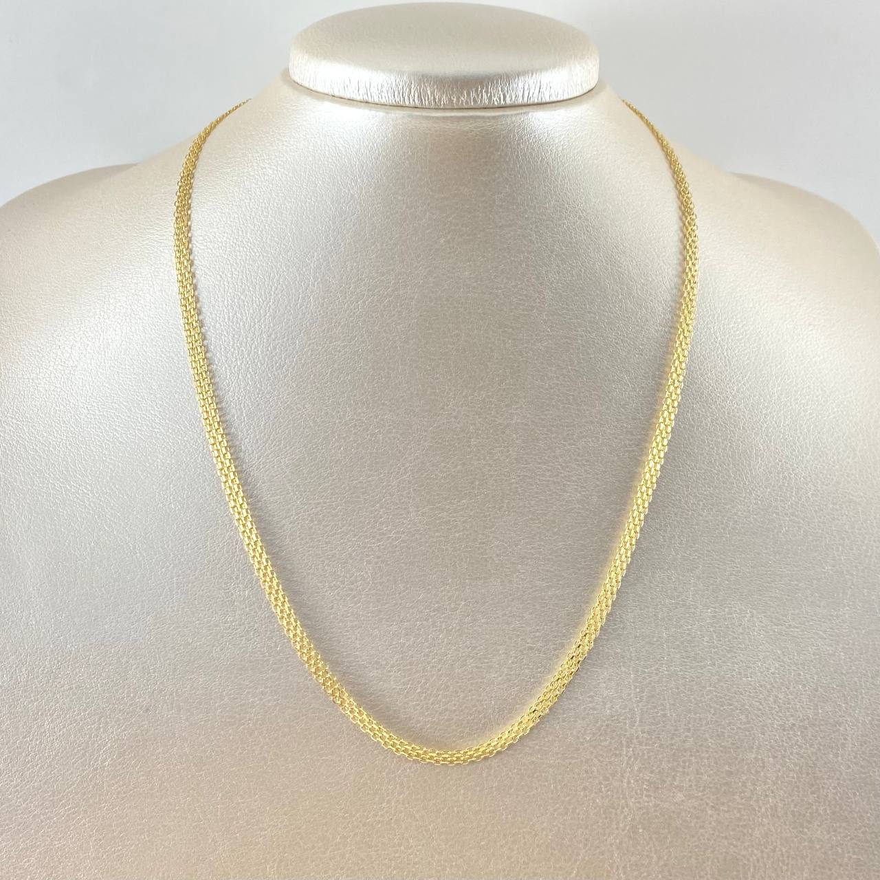 Cadena China 4.5gr / 45cm / 3.8mm Oro Amarillo +0 18K