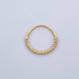Anillo Churumbela 1.35gr / T6 1/4 / Oro Amarillo 18K &