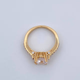 Anillo Solitario Churumbela 4.05gr / T5 3/4 / Oro Amarillo 18K &