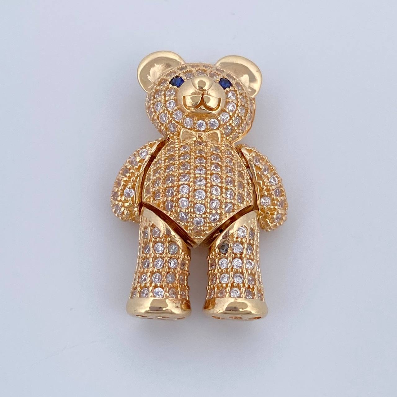 Dije Oso Articulado Corbatin 7.8gr / 2.7cm / Oro Amarillo 18K &