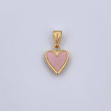 Dije Corazon 0.6gr / 1.7cm / Oro Amarillo 18K &