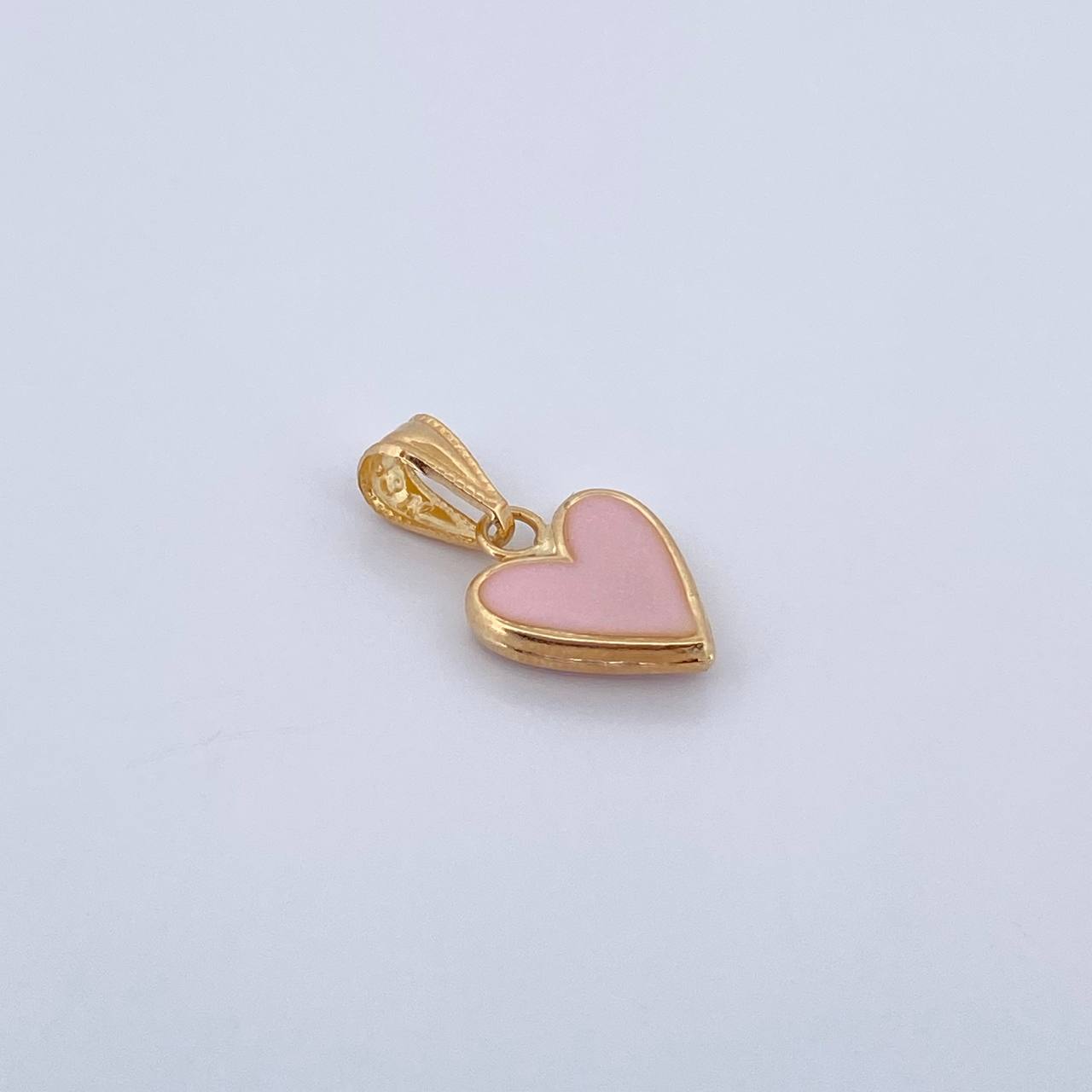 Dije Corazon 0.6gr / 1.7cm / Oro Amarillo 18K &