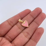 Dije Corazon 0.65gr / 1.7cm / Oro Amarillo 18K &