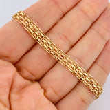Pulso Chino 4.55gr / 18cm / Oro Amarillo +1 18K &
