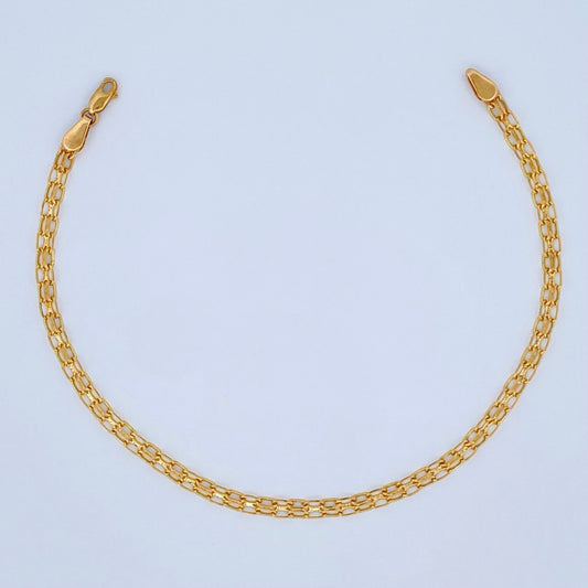 Pulso Chino 2.85gr / 20.3cm / Oro Amarillo +1 18K &