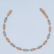 Pulso Rustico Cilindro 2.95gr / 21cm / Tres Oros 18K &