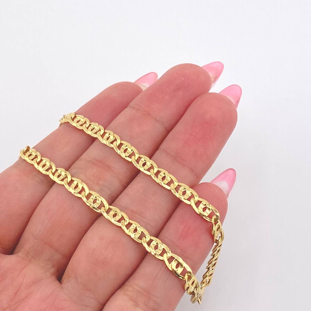 Cadena Lumachina 9gr / 60cm / 4.2mm Oro Amarillo +3 18K