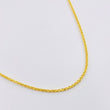 Cadena Franco 3.7gr / 50cm / 1.4mm Oro Amarillo +3 18K ©